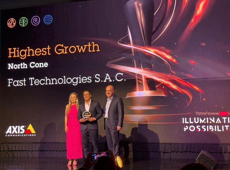 Fast Technologies es reconocido como el Partner de Mayor Crecimiento de Axis en 2023